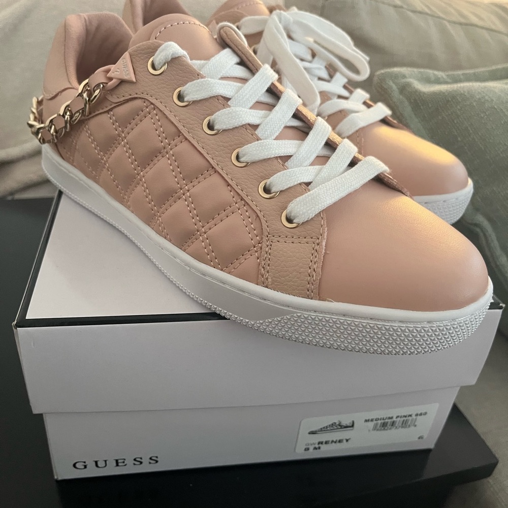 Guess Reney Sneaker - Pink - Size 8